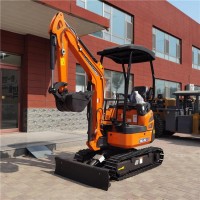 小型挖掘机农用果园小微挖日力重工20小挖掘机